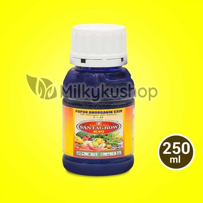 PUPUK CAIR SANTAGROW K40 ISI 250 ML KEMASAN PABRIK