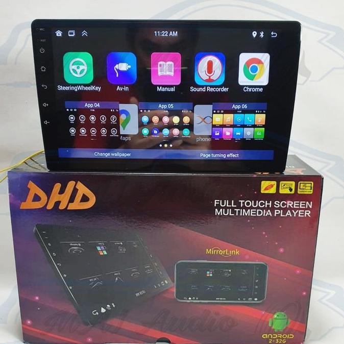 Head Unit Android DHD 9 Inch Oem Honda BRIO-Mobilio-BRV soket PNP