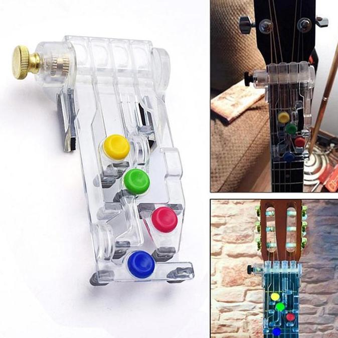 CARACAV Pembantu belajar gitar chord buddy gitar anti sakit