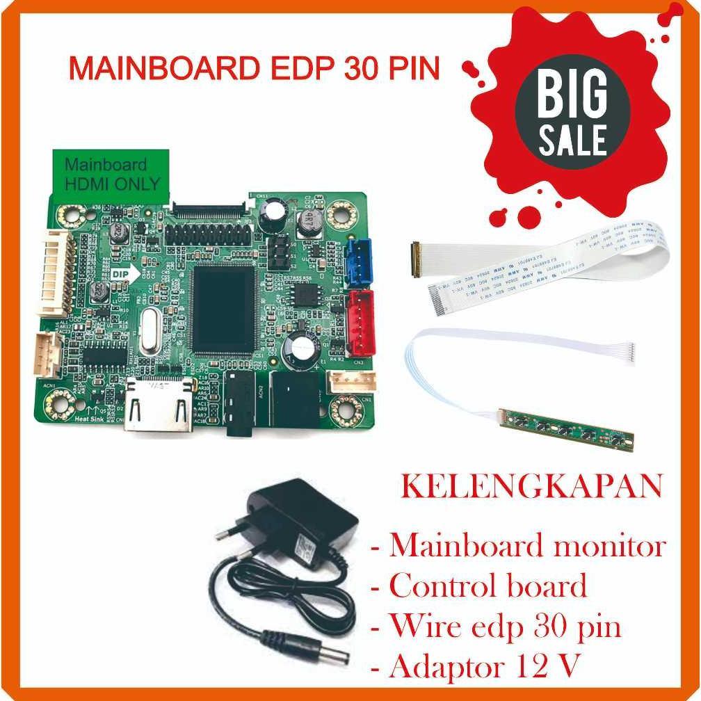 Universal mainboard laptop 30 pin edp 30 pin  hdmi to edp terlaris