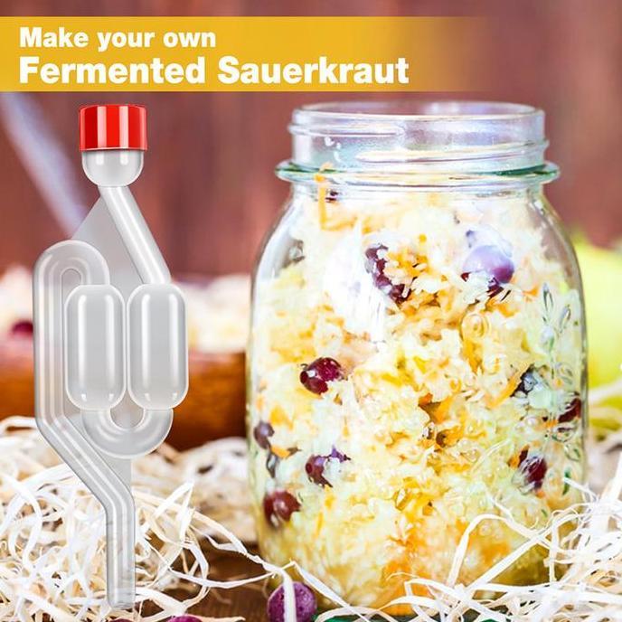 VEZALA Katup Fermentasi Wine / Airlock Untuk Fermentasi Wine / Airlock Fermentasi Wine Galon