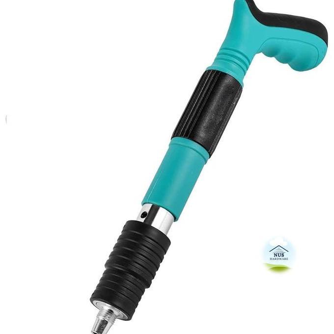 BOWATA Alat Paku Tembak Beton Kayu Plastik Ramset Manual Mini Nail Gun Silencer Nails 7.3mm