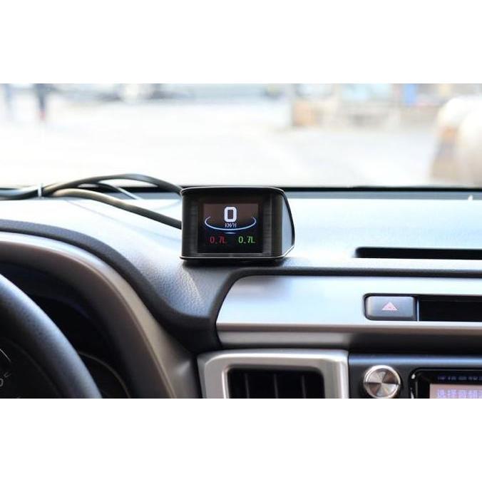 Display OBD/HUD Head Unit Display Mobil OBD2 On-board Computer Speedo