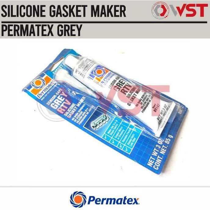 Lem Gasket PERMATEX GREY RTV / Permatex RTV abu abu Gasket Maker
