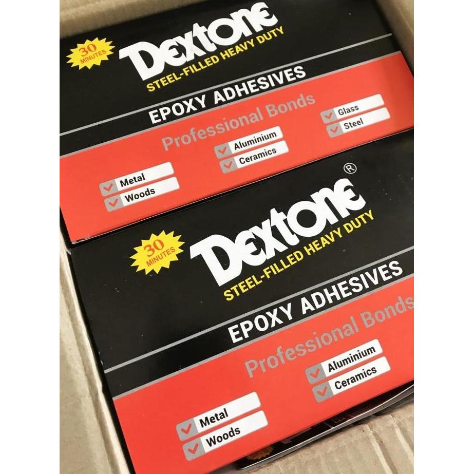 DEXTONE 30 MENIT EPOXY LEM BESI PLASTIK 48GR