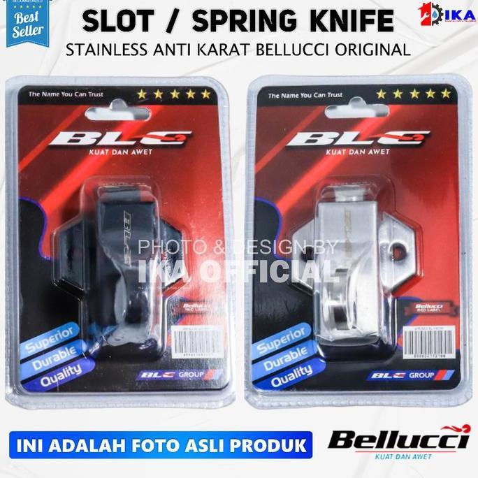 Terlaris - Spring Knip Knife Bellucci V60 | Grendel Bellucci | Grendel kodok | SPK BLC V50 Spring kn