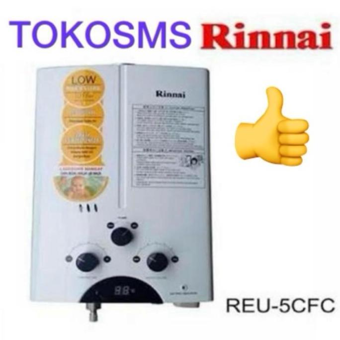 water heater gas rinnai REU 5CFC pemanas air REU5cfc RINNAI REU 5 cfc pemanas air gas lpg rinnai