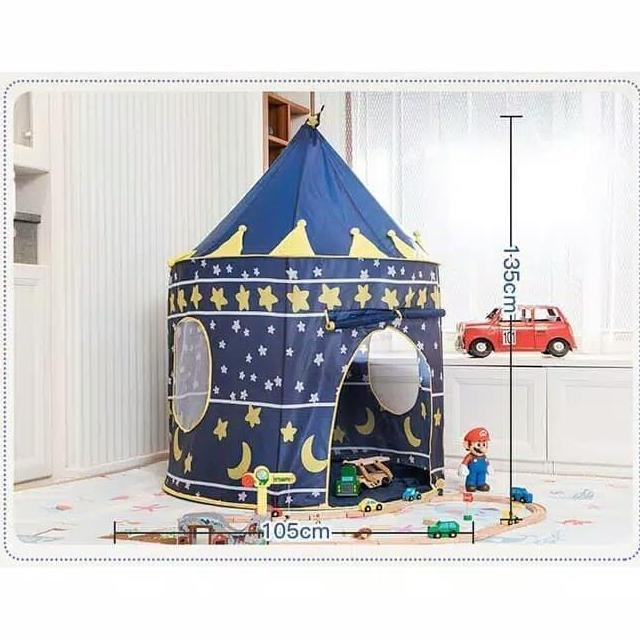 Promo Lo Mainan Tenda Anak Castle Jumbo / Tenda Princess Anak / Tenda Anak Model Rumah Bisa Cod Cod