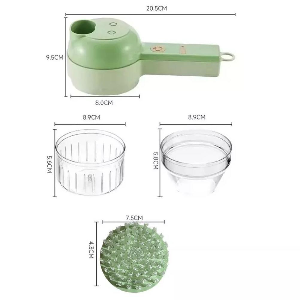 NEW Pemotong Sayur Portable Chopper Elektrik Blender Genggam Blender Sayur