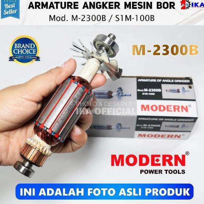 Terlaris - Armature Angker Bor Modern M-2900 / Armature Mesin Gerinda Tangan Modern M2300B