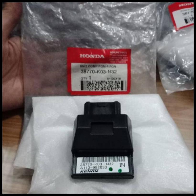 Ecu Pgm Fi Unit Comp Cdi K03 Supra 125 Fi Revo Fit Fi Injek Injeksi Original Ori Asli Honda Ahm Hgp 