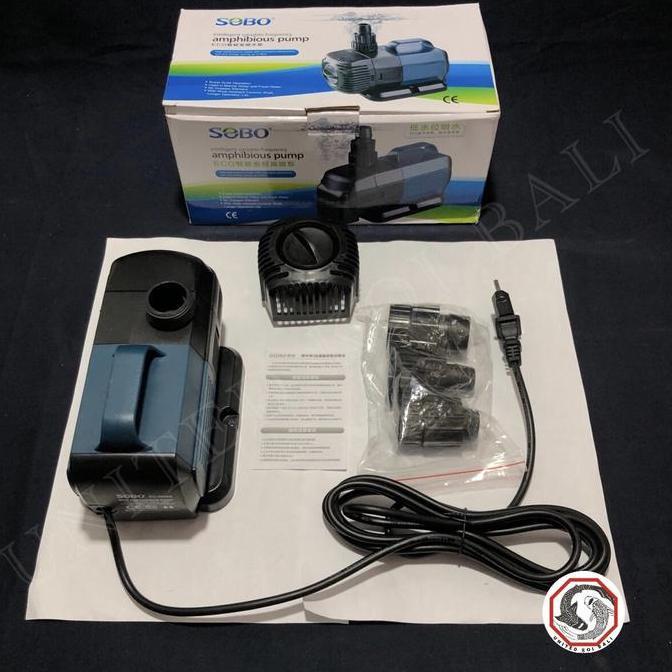 MESIN POMPA CELUP KOLAM IKAN - SOBO BO 5800 KOLAM IKAN KOI