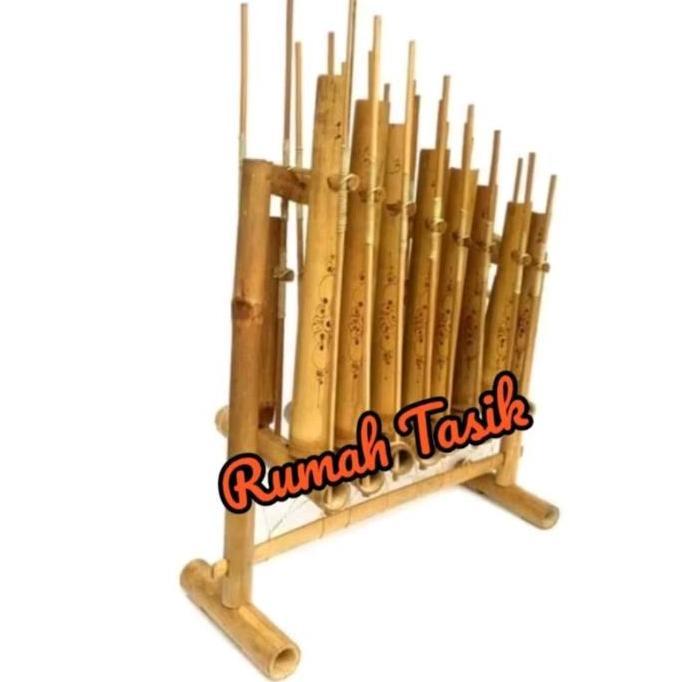 Alat Musik Tradisional Angklung Anak TK SD SMP Bahan Bambu Berkualitas