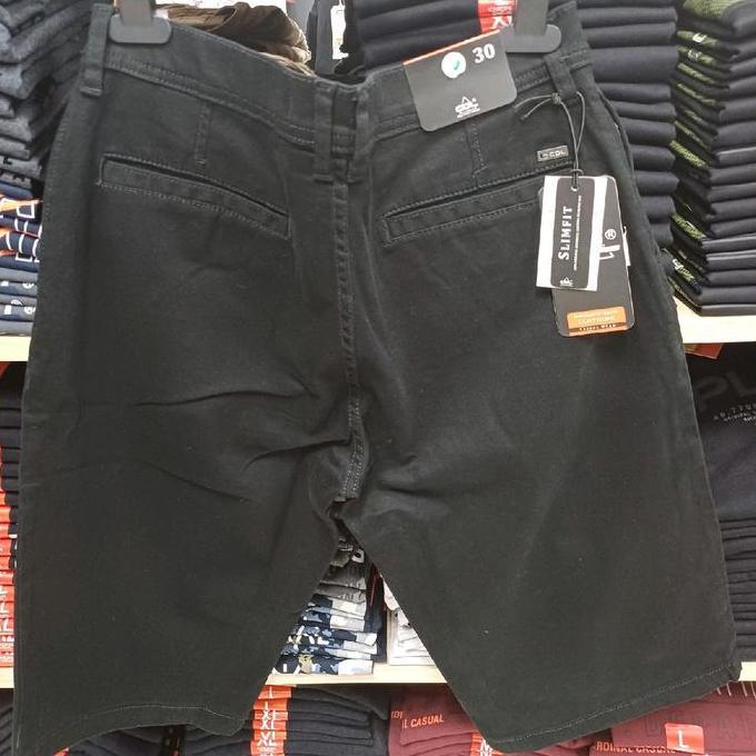 CELANA PENDEK CARDINAL CDL CASUAL WARNA HITAM