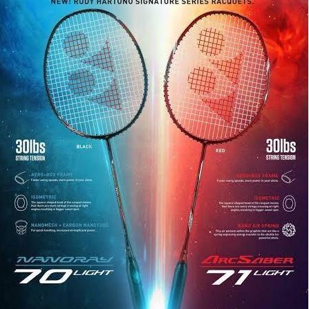 Barzandra - RAKET BADMINTON YONEX NANORAY 68 LIGHT ORIGINAL