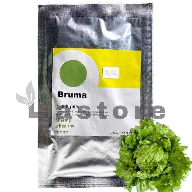 Benih Selada BRUMA RZ Isi 1000 Pills Iceberg Lettuce Rijk Zwaan
