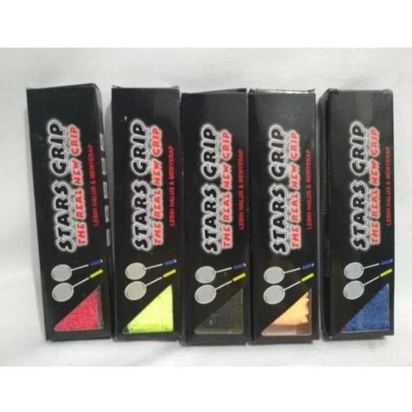 GRIP HANDUK RAKET STAR GRIP- TOWEL GRIP BADMINTON ISI 1BOX STAR GRIP BAHAN MICRO FIBER ANTI SLIP