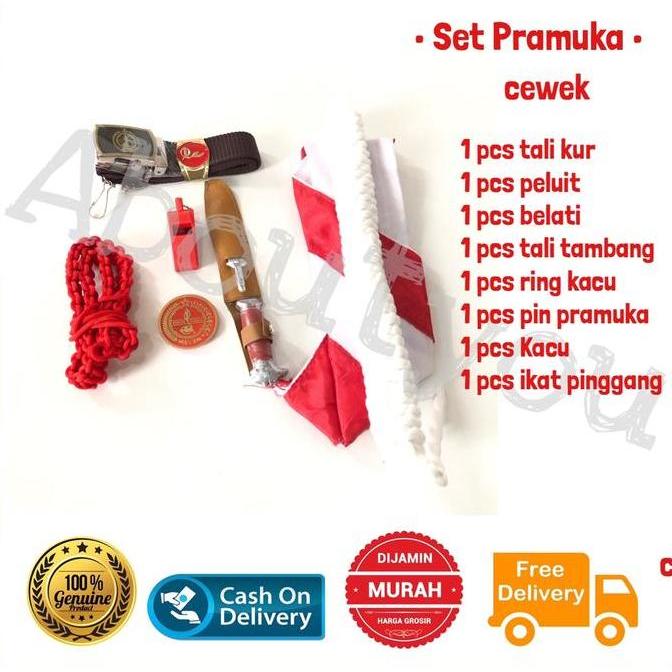 PROMO SET PRAMUKA Lengkap Peralatan Pramuka Lengkap SD SMP Pramuka Set murah