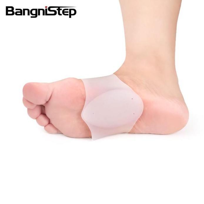 Terapi Kaki Datar Silikon Penyangga Lengkungan Kaki Datar Arch Support