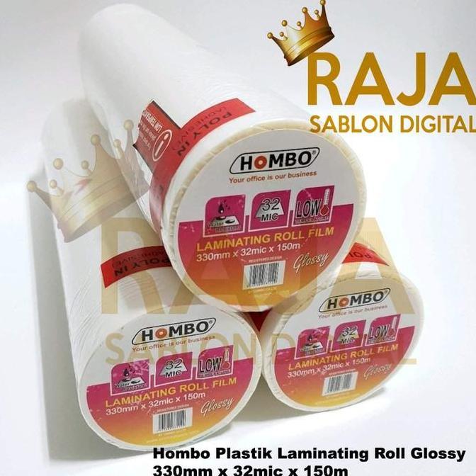 Ready  Plastik Laminasi Glossy | Laminasi Roll hombo Glossy | Untuk Laminasi sticker, Undangan , Kar
