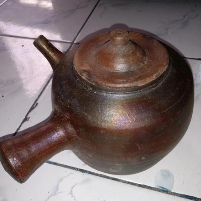 Ready Kendi jamu / teko tanah liat murah
