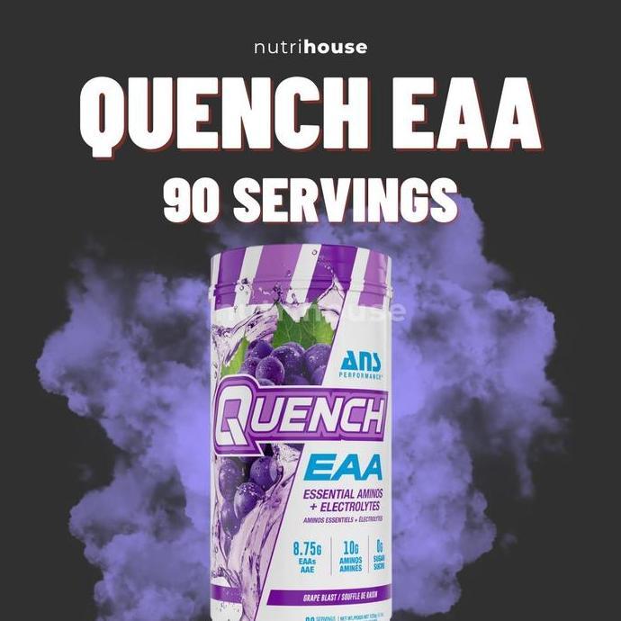 ANS Performance Quench EAA 90 Servings - Suplemen Essential Amino Acid Fitness + Electrolytes