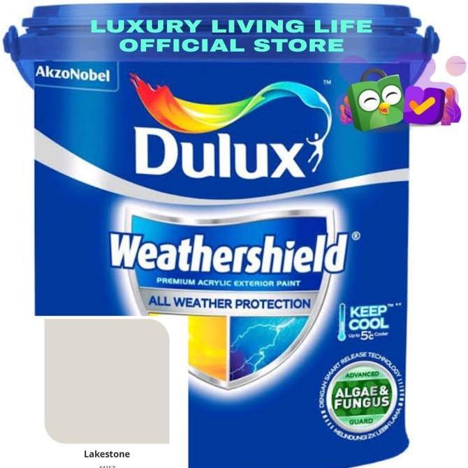 Dulux Weathershield Lakestone 2,5L Gallon Tinting CSS Termurah