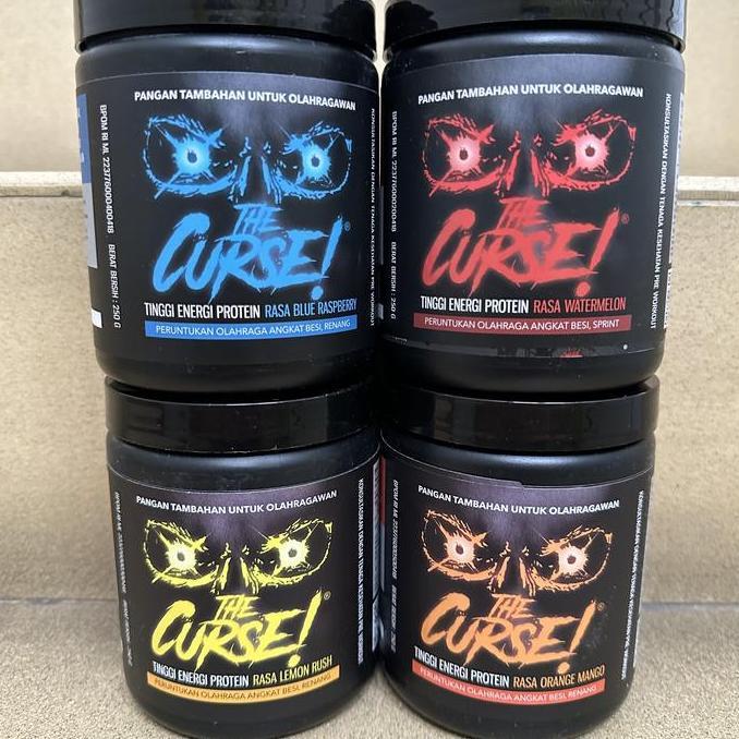 Jnx the curse 250 gram pwo preworkout grosir reseller suplemen fitness