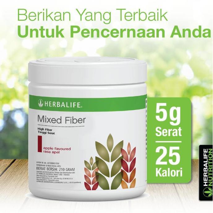 Mixed Fiber Herbalife Original Barcode Dipotong