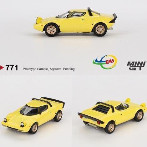MGT00771 - MINI GT Lancia Stratos HF Stradale Giallo Fly