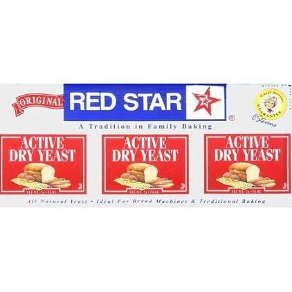 Active Dry Yeast Red Star/ Ragi Bebas Gluten / Ragi Instan Aktif
