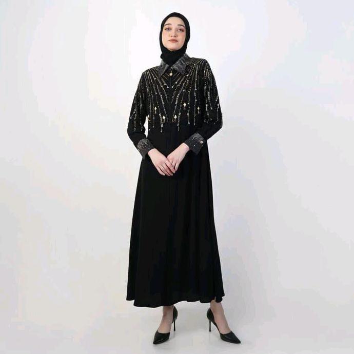 New Trend, Abaya Terbaru A3828 Hikmat Fashion