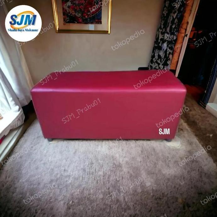 puff panjang/stool panjang/sofa cafe