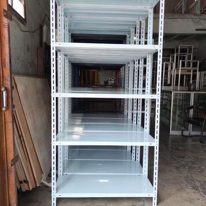 rak besi siku 5 susun