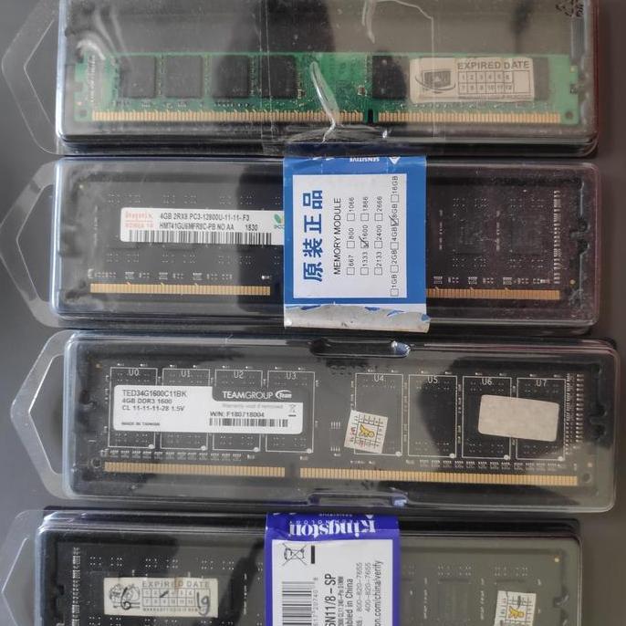 ddr3 4gb 1600mhz pc-12800u Team Teamgroup sk hynix memory komputer pc