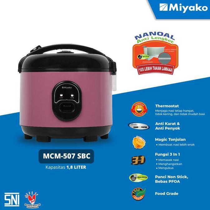 MAGICOM / RICE COOKER MIYAKO MCM 508 SBC / MCM508SBC