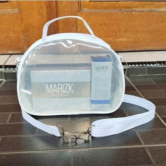 Tas Selempang Wanita Transparan / Tas mika pvc anisa (free gantungan) Kulit SHA