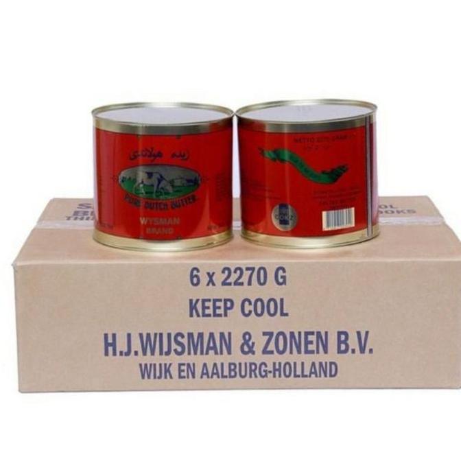 wijsman butter 2270gr wisman 2kg