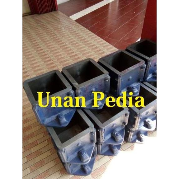 Cetakan Kubus Beton (Concrete Cube Mould) / Alat Cetakan Kubus Beton