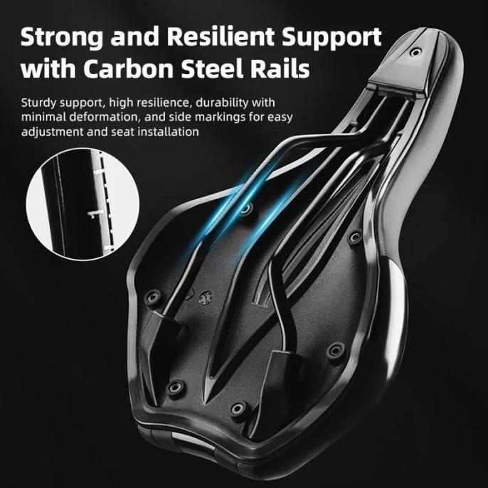 Sadel Sepeda Rockbros Sadel Sepeda Lipat MTB Roadbike Lubang Empuk 38210056001 Rockbros Sadel Sepeda