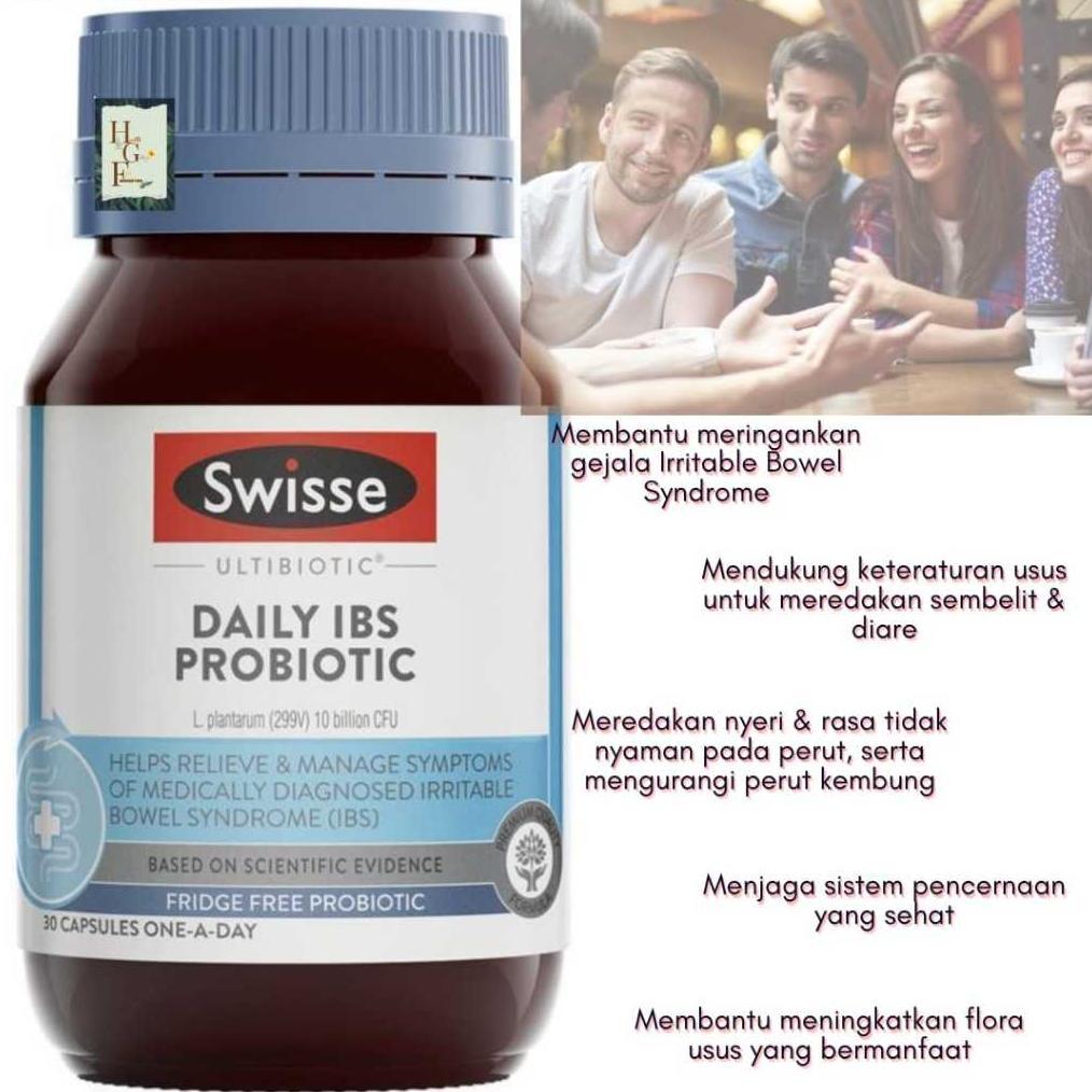 Swisse Ultibiotic Daily IBS Probiotic
