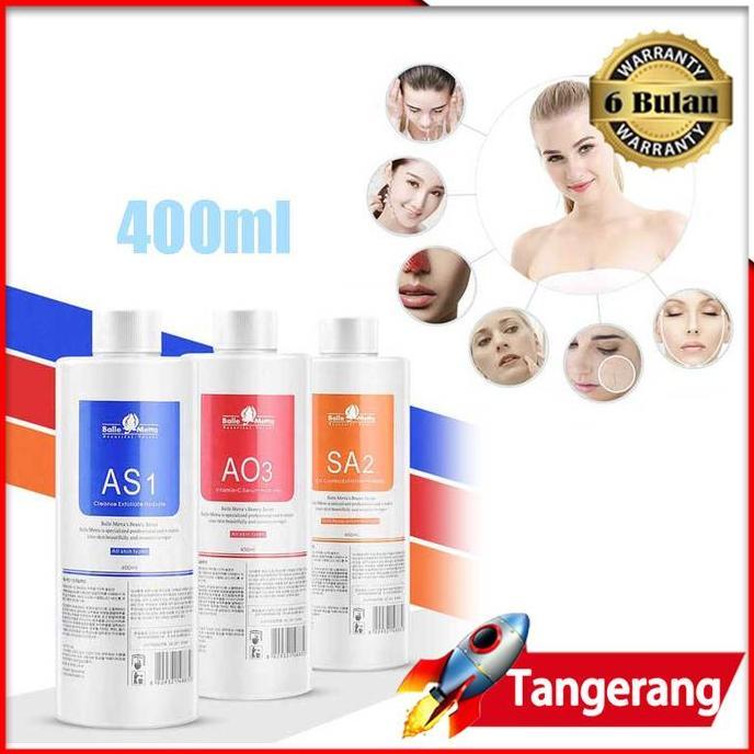 SMO Cairan Hydra Serum Hydra Peel Korea Oxygen spray AS1 SA2 AO3