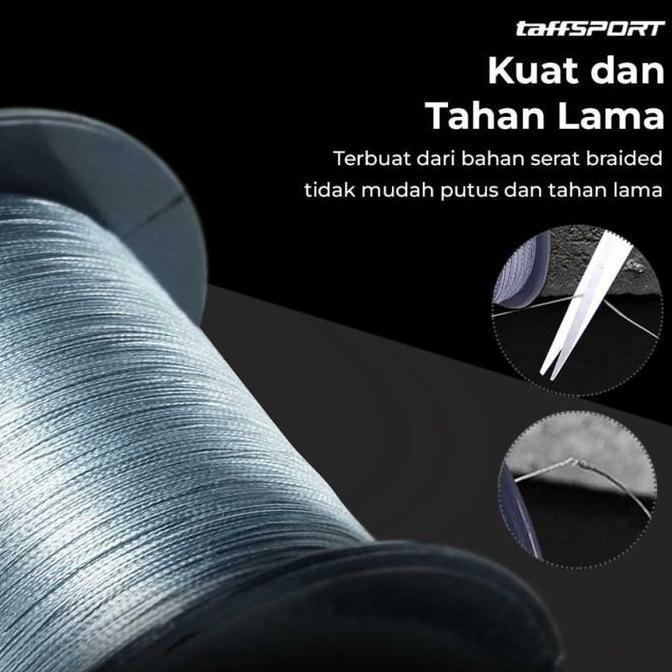 MARKVUN Senar Benang Tali Pancing Joran Profesional Fleksibel Extreme Braided