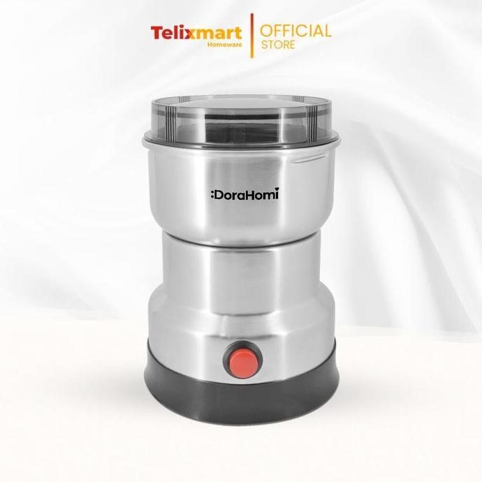 znputrahair - grinder mini dorahomi mesin penggiling kopi blender bumbu kering stainless listrik