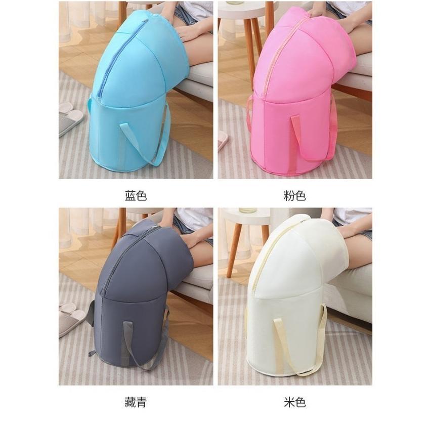 NEW DEALS Baskom Ember Rendam Cuci Kaki Pijat Spa Air Hangat Travel Portable Peralatan mandi dan cam