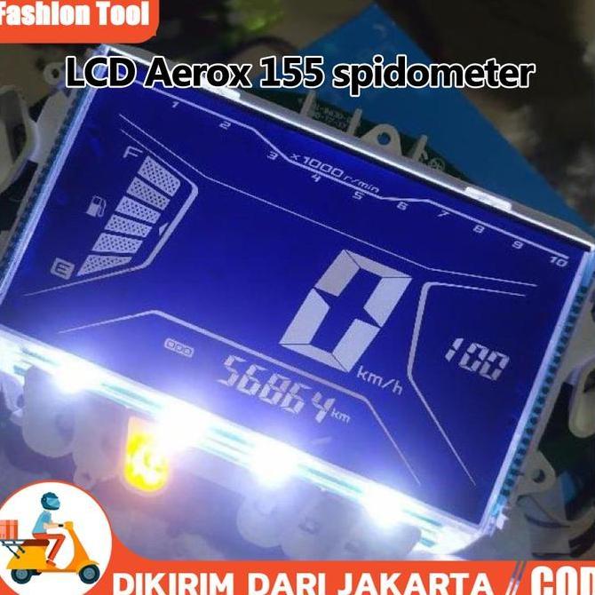 MARKVUN lcd aerox 155 spidometer yamaha LCD SPEEDOMETER AEROX 155 / LEXI 125 ORIGINAL SPEEDOMETER TE