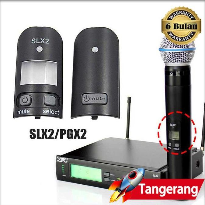 SMO Cover Tombol Mic On Off Switch Button Microphone Shure SLX2 PGX2