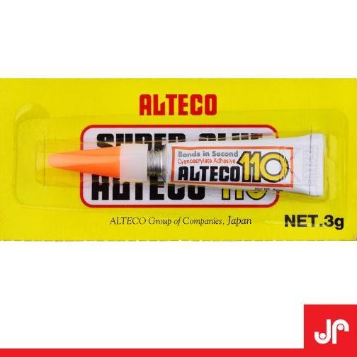 Ready ALTECO 110 SUPER GLUE LEM SUPER GLUE 3 GRAM ALTECO / LEM GLUE SUPER ALTECO 3GR murah