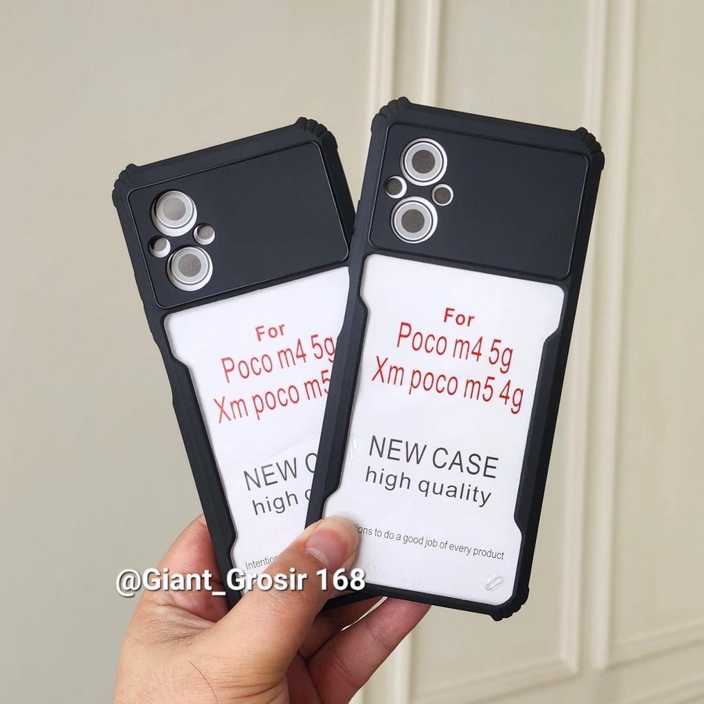BEST SALE POCO M5 POCO M5S CASE ARMOR FUSION SHOCKPROOF TRANSPARENT CASE POCO M5 POCO M5S