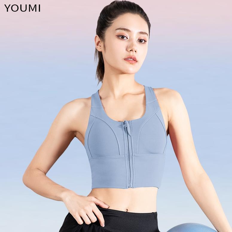HOT SALE Braa Sport Anti Guncang Bra Pakaian Dalam Push Up Tank Top Bh Tanpa Kawat Tennis Baju Senam
